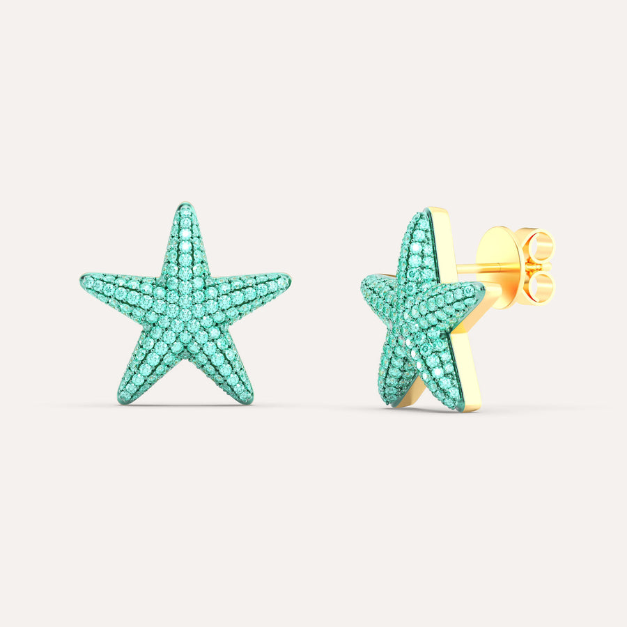 Large Star Stud Earring