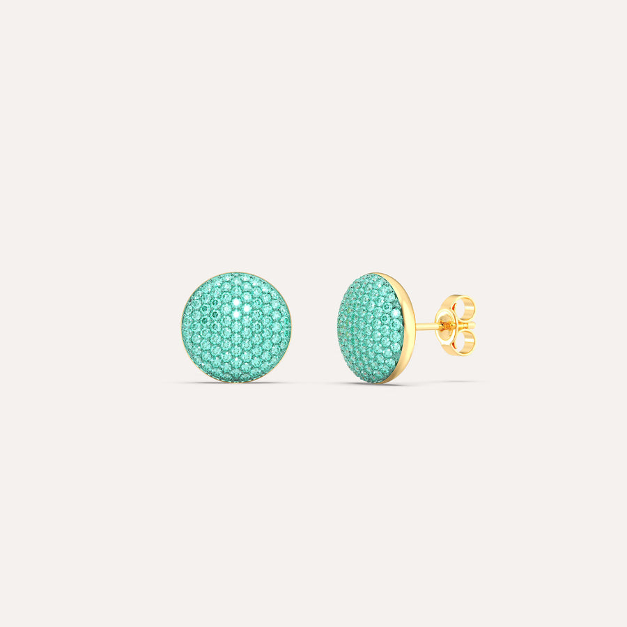 Small Sphere Stud Earring