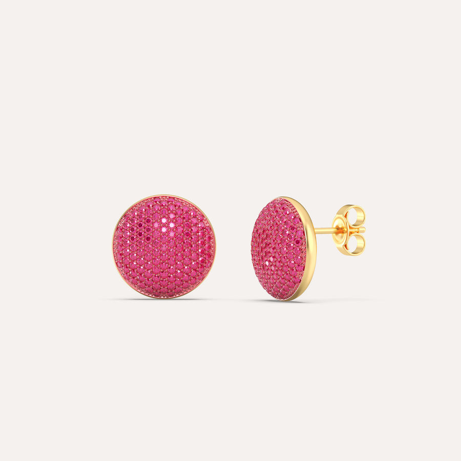 Medium Sphere Stud Earring
