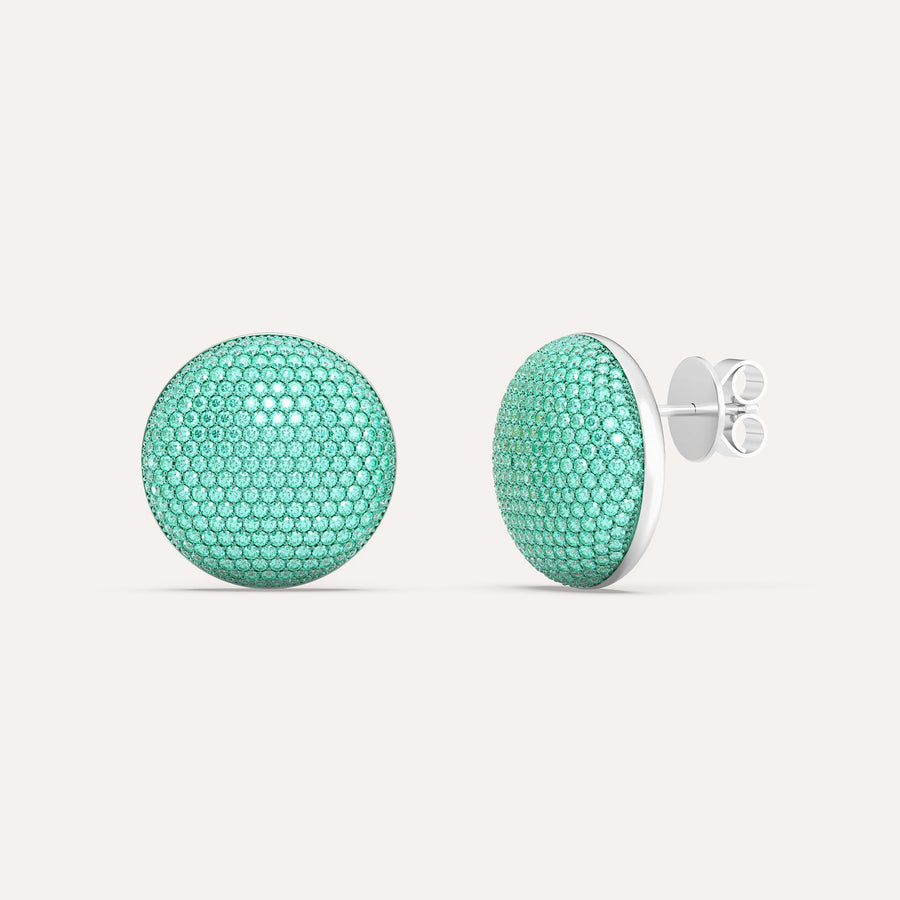 Large Sphere Stud Earring