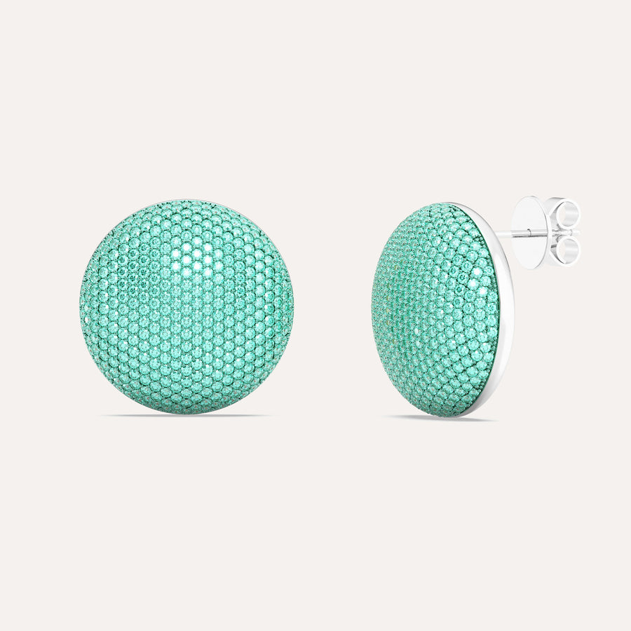 Extra Large Sphere Stud Earring