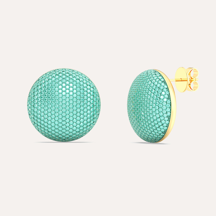 Extra Large Sphere Stud Earring
