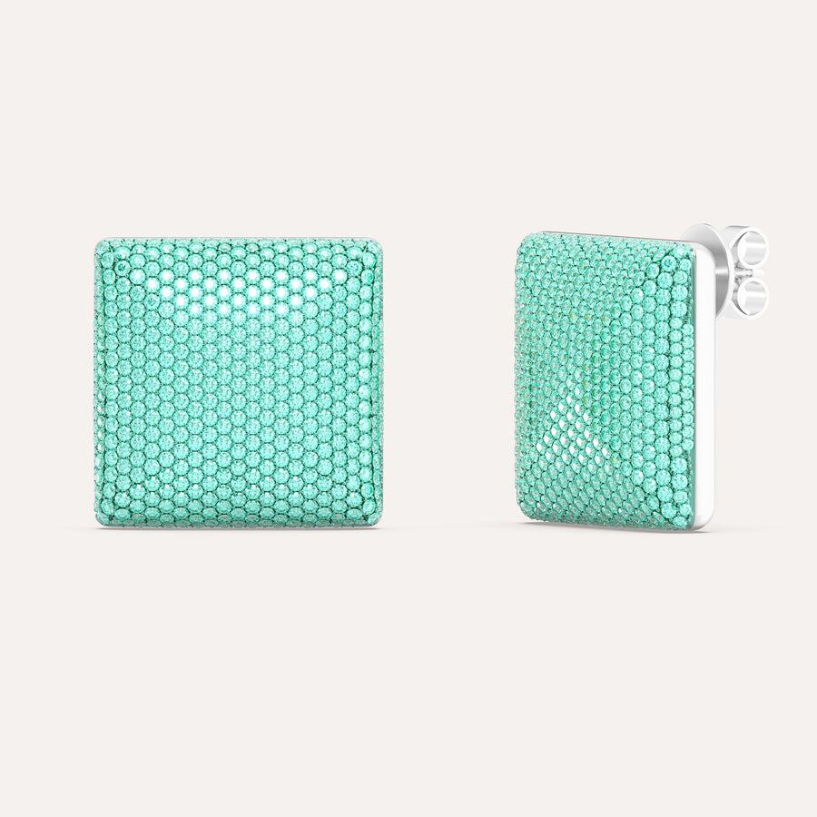 Extra Large Cube Stud Earring