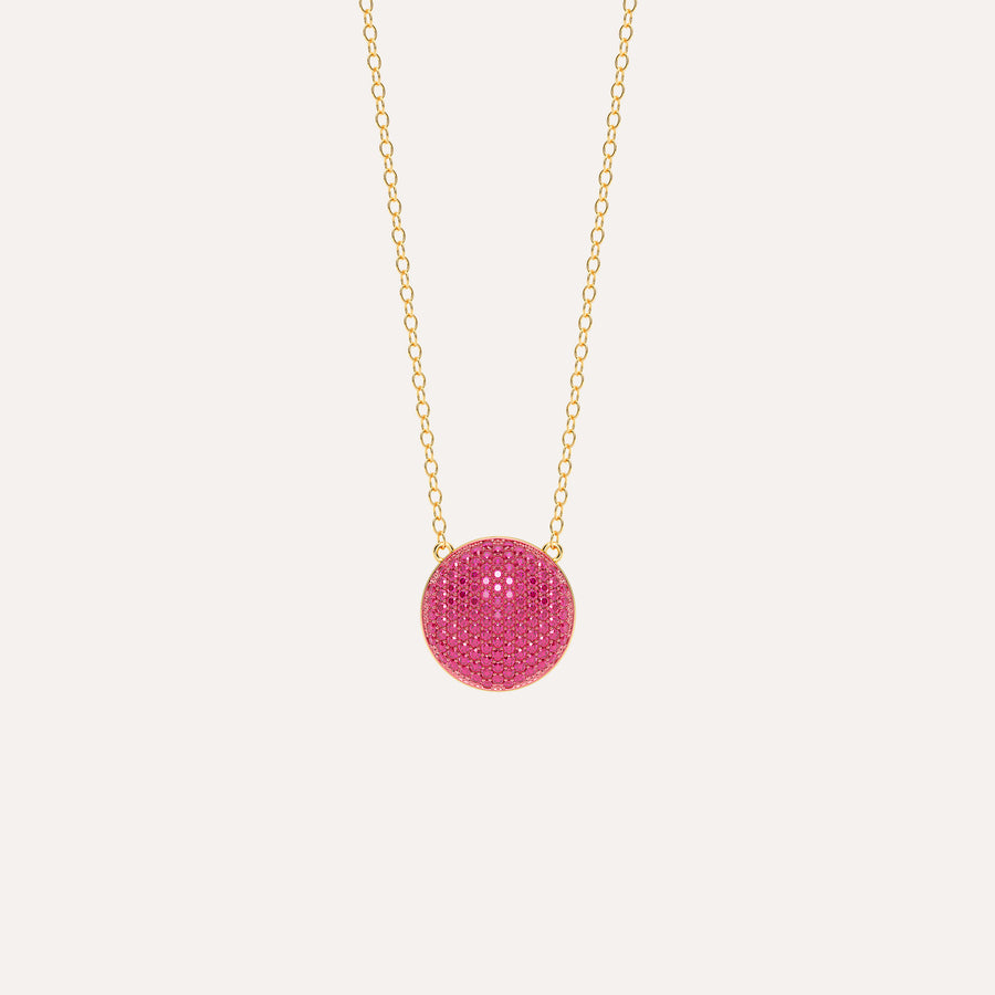 Medium Sphere Pendant Necklace