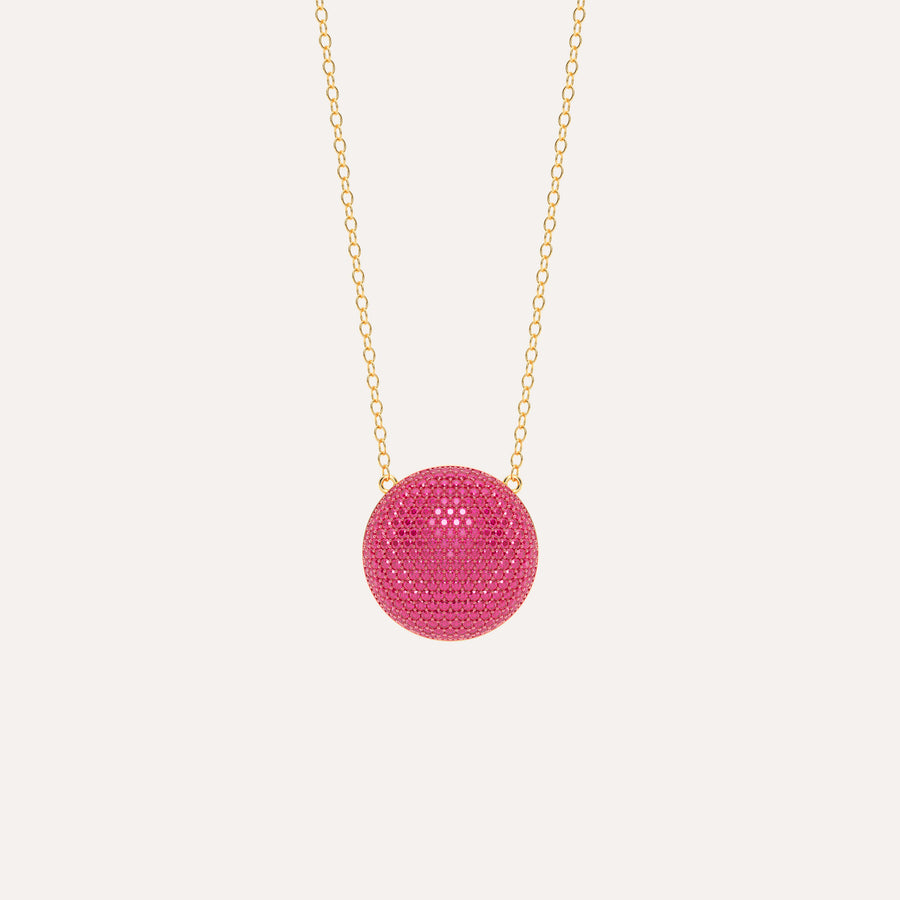 Large Sphere Pendant Necklace
