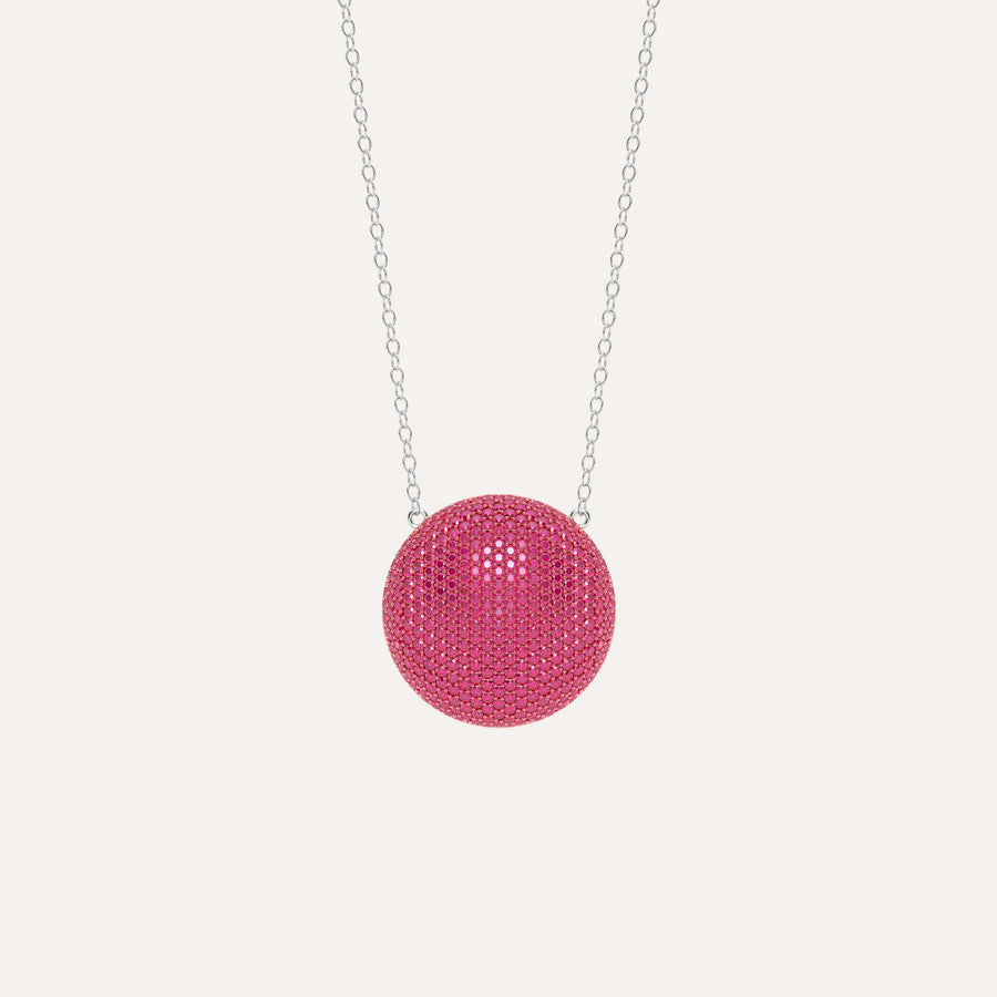 Extra Large Sphere Pendant Necklace
