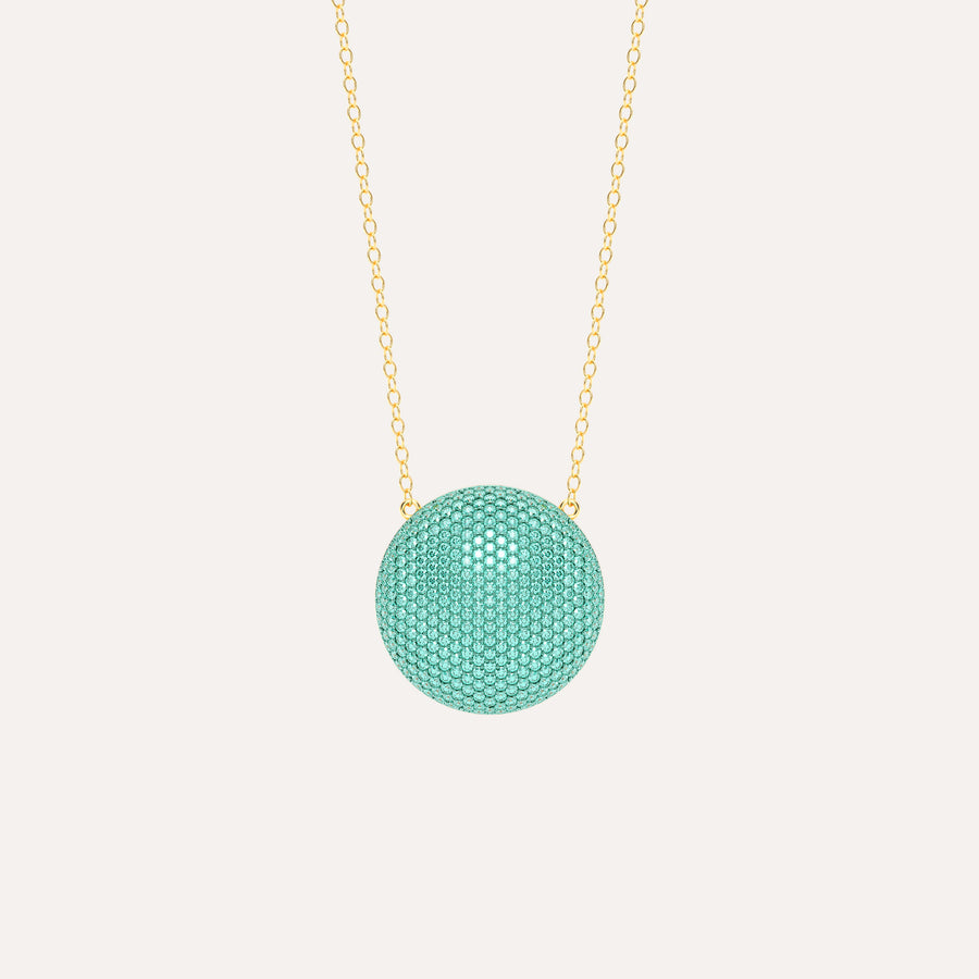 Extra Large Sphere Pendant Necklace