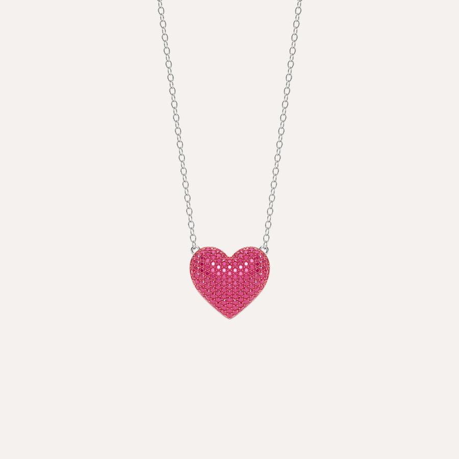 Medium Heart Pendant Necklace