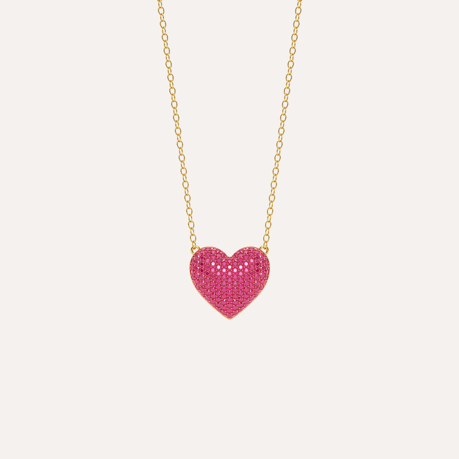 Medium Heart Pendant Necklace