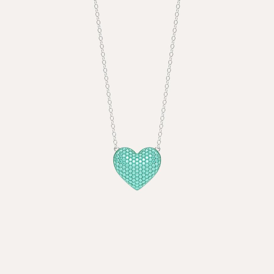 Medium Heart Pendant Necklace