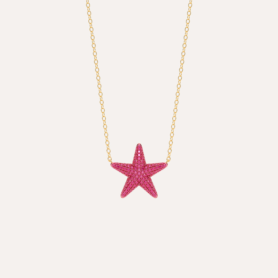 Large Star Pendant Necklace