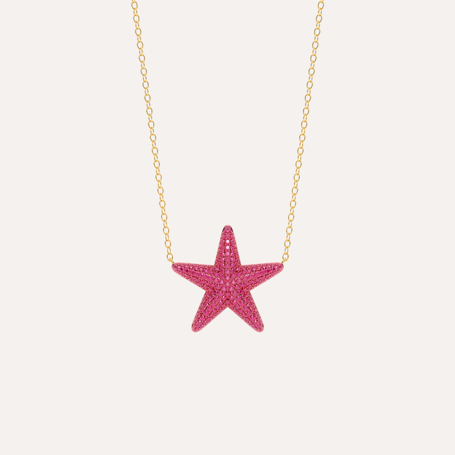 Extra Large Star Pendant Necklace
