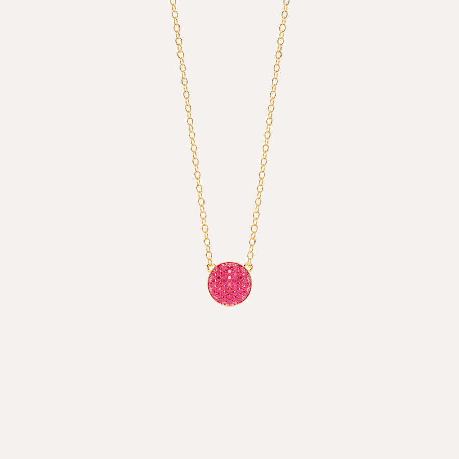 Mini Sphere Pendant Necklace