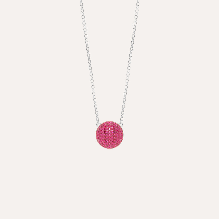 Small Sphere Pendant Necklace
