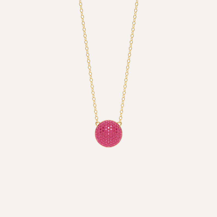 Small Sphere Pendant Necklace