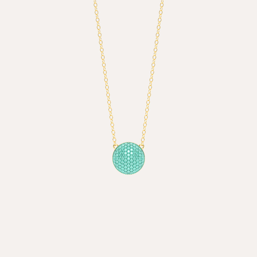 Small Sphere Pendant Necklace