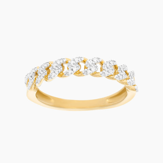 Close Knit Cuban Stackable Ring