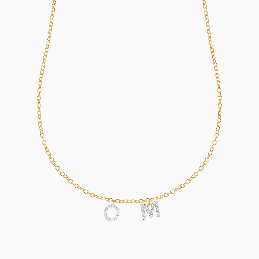 Name + Charm Necklace – Ella Stein India