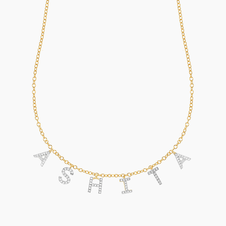 Name + Charm Necklace