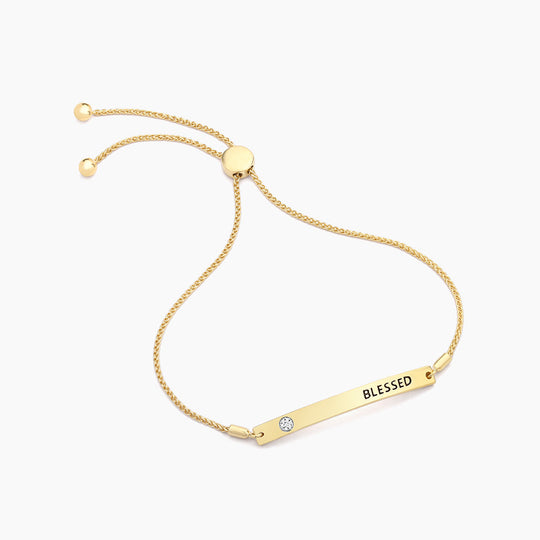 I Am Blessed Bolo Bracelet