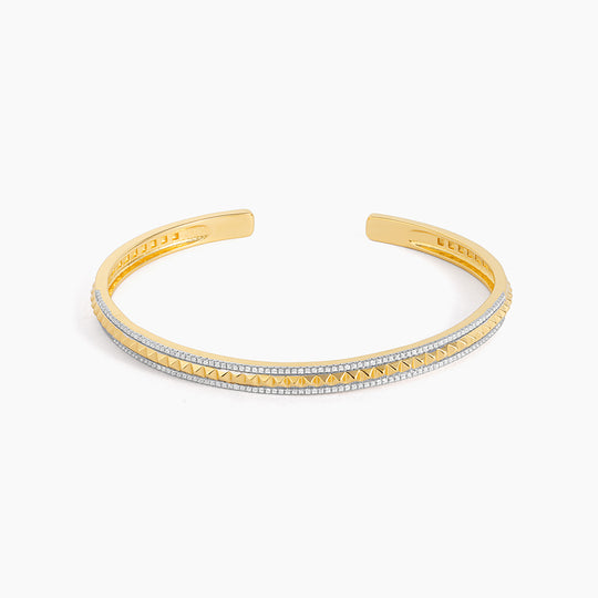 Hello Spring, Pyramid Cuff Bracelet