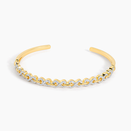 Linked Infinitely Cuff Bracelet