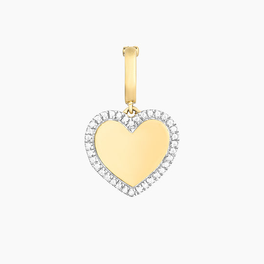 Metal Heart Charm