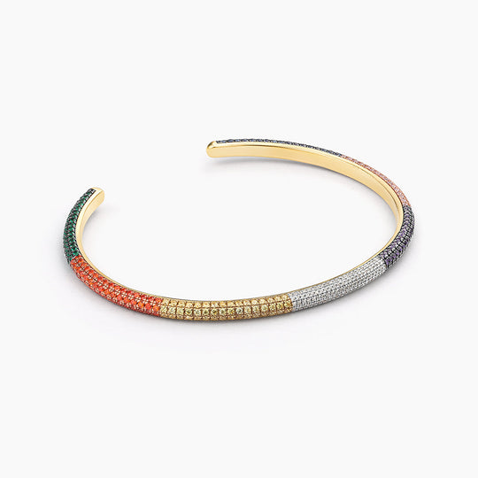 Multicolor Cuff Bracelet