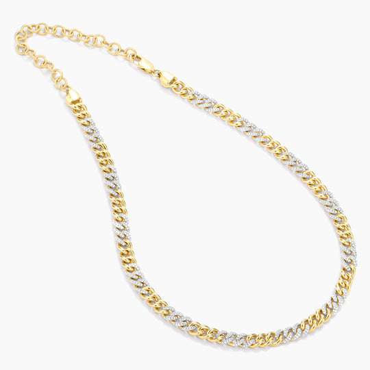 Full Link Cuban Pendant Necklace