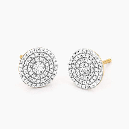 Right Round Stud Earrings