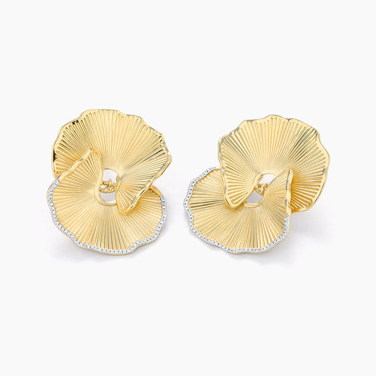 "Extra Truffle, Please" Hoop Earrings