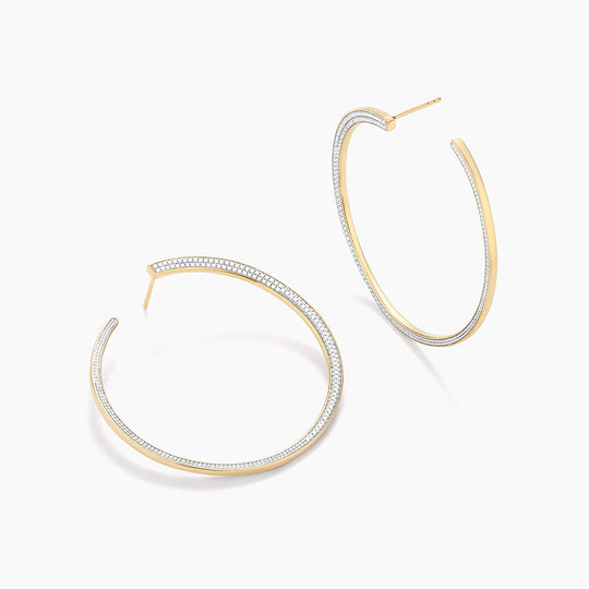 The Full Circle Hoop Earrings