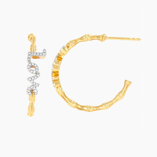 Love Large Hoop Earrings