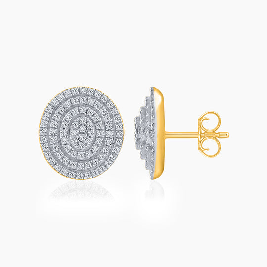 Layered Circle Studs