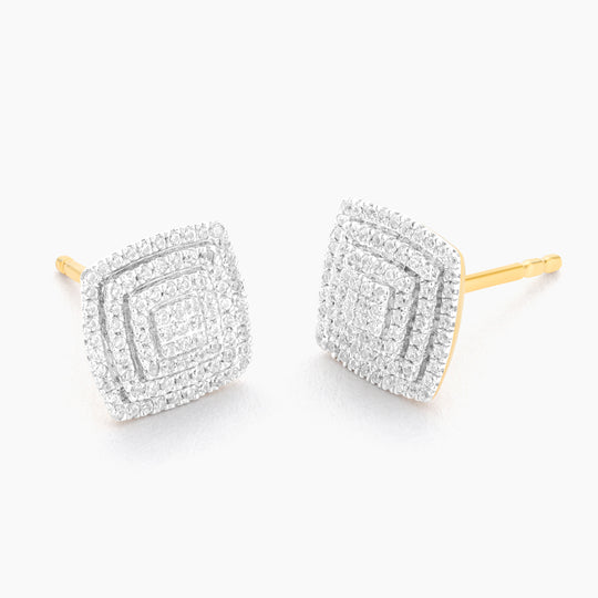 Layered Square Studs