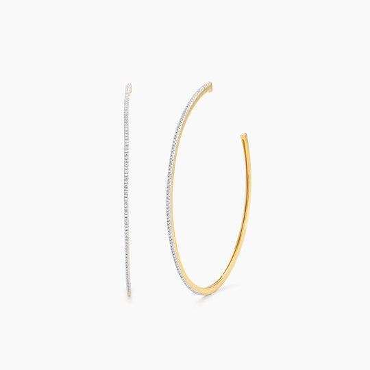 Classic Slim Hoop Earrings