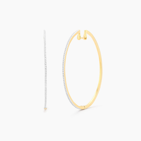 Super Slim Hoop Earrings