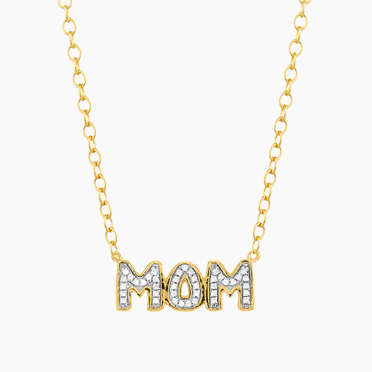 MOM Pendant Necklace