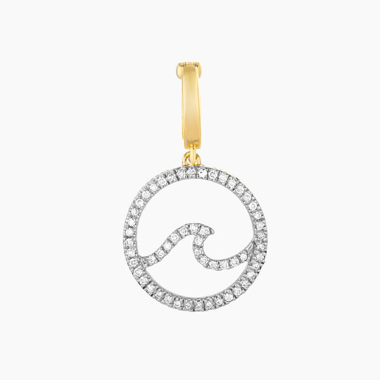 Catch The Wave Charm