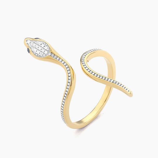 Serpent Statement Ring