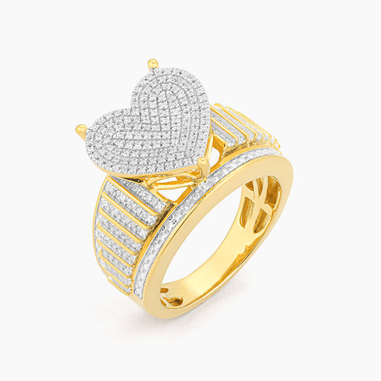 Heart of a Champion Statement Ring
