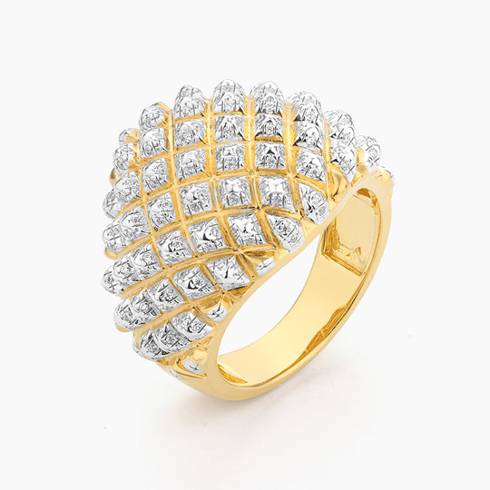 Frost Diamond Statement Ring