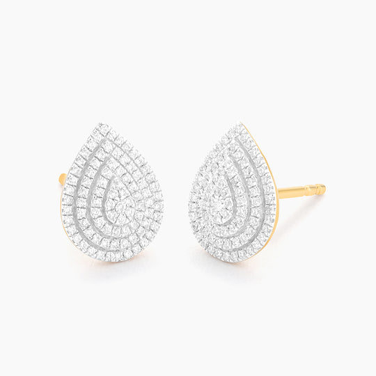 Drops of Rain Stud Earrings