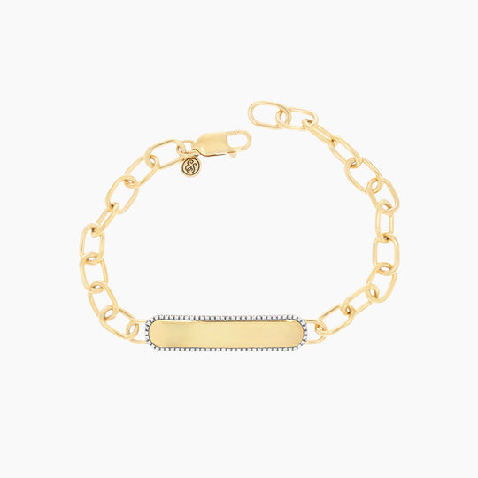 Straight Talk Chain Bracelet