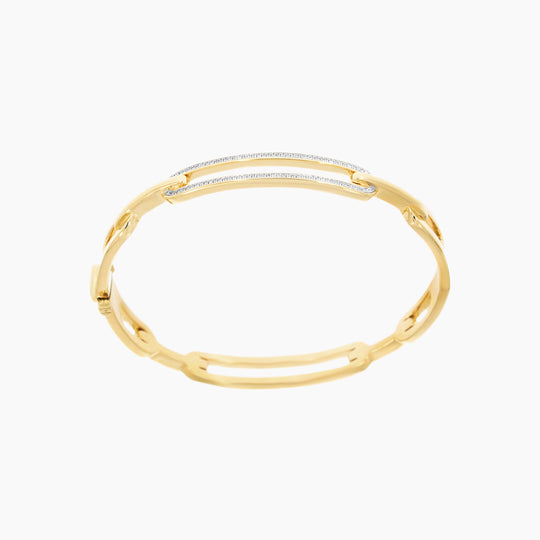 We're All Connected Round Bangle