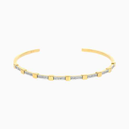 Dashing Squares Cuff Bracelet