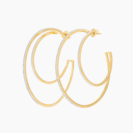 Double Hoops! Hoop Earrings