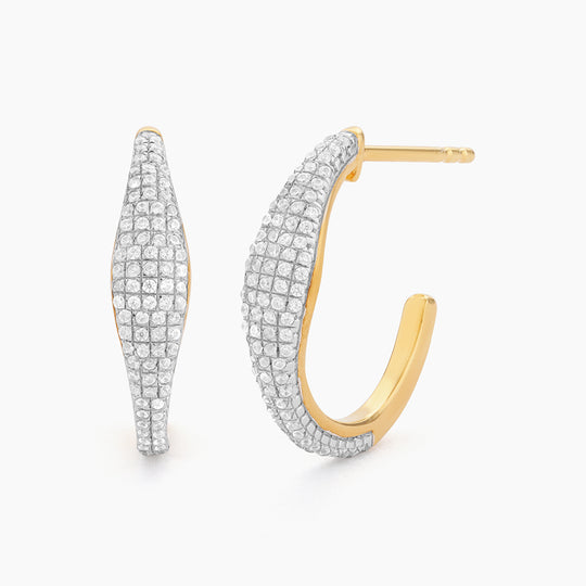 Coccoon Hoop Earrings