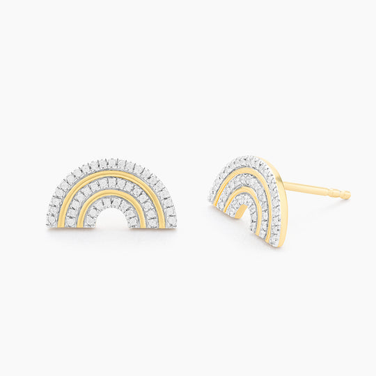 Over the Rainbow Stud Earrings