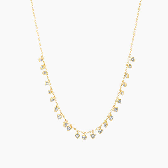 Multi Triangle Chain Necklace
